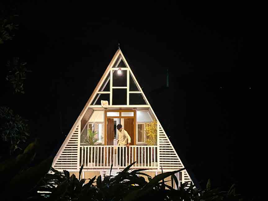 A-Frame Cabin with Swimming Pool Munnar